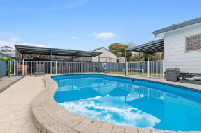 Great Entertainer Heated Pool Fireplace Firepit